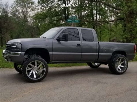 2004 Gmc Sierra 1500 Wheel Offset Super Aggressive 3 5 Suspension Lift 6 715758 Arkon Off