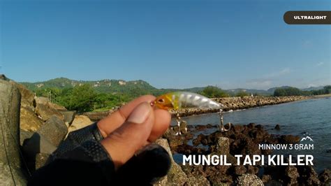 Ultralight Casting Di Spot Boncos Masih Bisa Strike Pakai Minnow 3 Gram