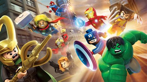 LEGO Marvel Super Heroes Wallpaper Fond d écran HD Arrière Plan