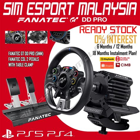 Fanatec Gt Dd Pro Csl Dd Bundle Shopee Malaysia