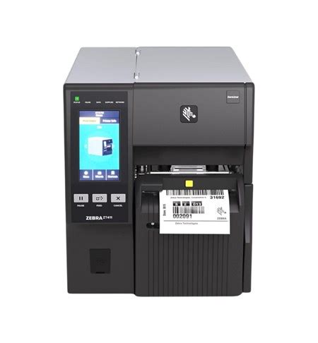 Used Zebra ZT411L Linerless Industrial Label Printer