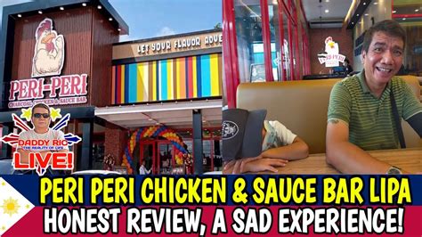 PERI PERI CHICKEN SAUCE LIPA CITY BATANGAS AN HONEST REVIEW FROM SAD