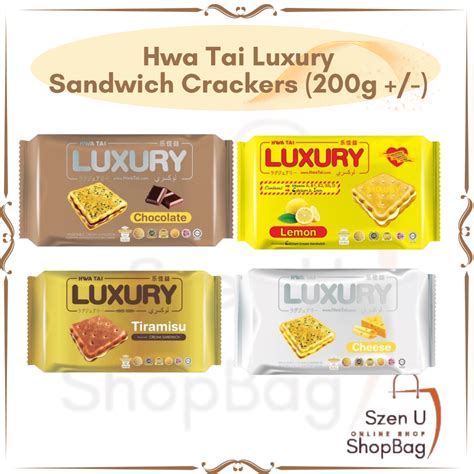 Hwa Tai Luxury Sandwich 200g Shopee Singapore