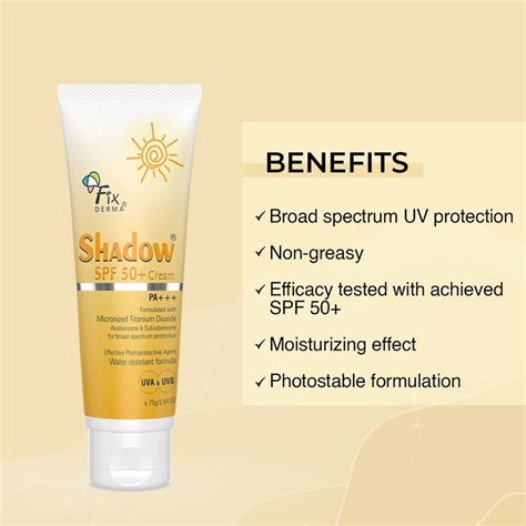 Fixderma Shadow Spf Cream To Protect Broad Spectrum Buy Fixderma