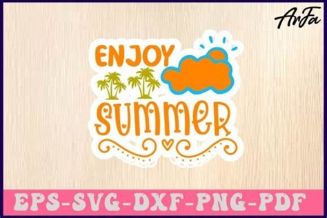 Vacay Vibes Svg Sticker Designs Graphic By ArFa Creative Fabrica