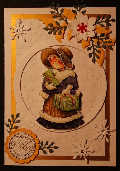 Diy Christmas Card Marianne Design Made By Babs Van Dongen Kaarten