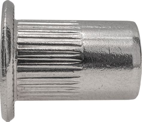 Резьбовая заклепка нержавеющая с цилиндрическим бортиком купить оптом в ...