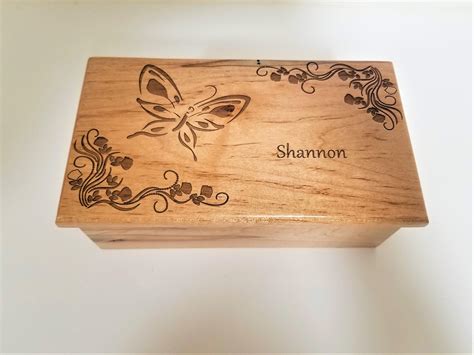 Personalized Butterfly Music Box Choose Your Songt For