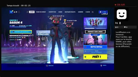 Live Fortnite Fr Pp D Fil De Mode Youtube