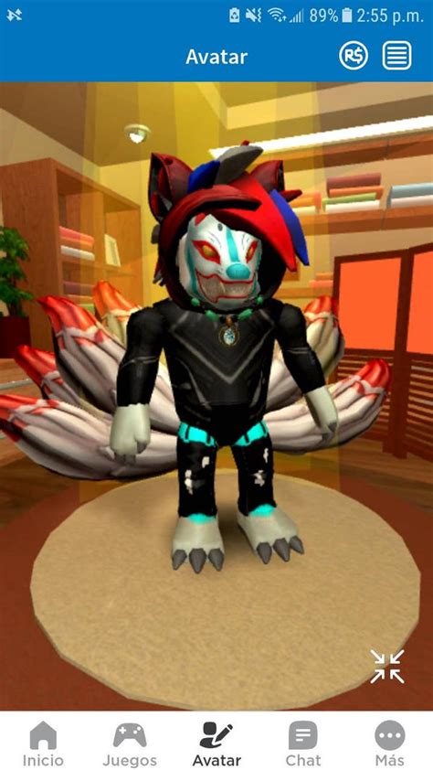 Noctus Kitsune Form Made In Roblox By Exomk Artz On Deviantart