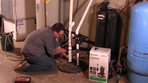 How To Install A Grinder Pump Youtube