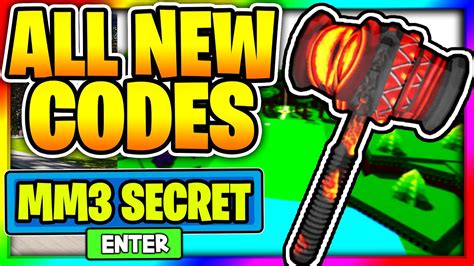 All New Secret Op Murder Mystery 3 Codes New Roblox Mm3 Youtube