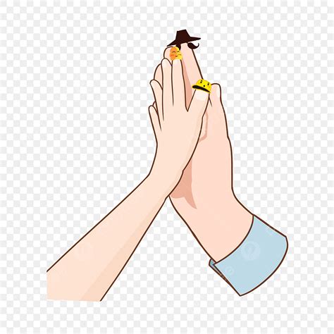 High Five Png Vector Psd And Clipart With Transparent Background For