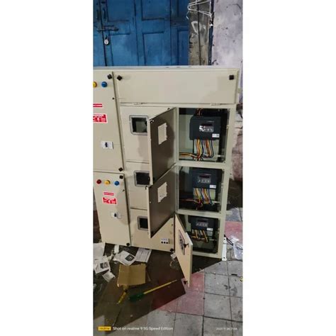 415 V Mild Steel Singe Phase Control Panel Board 630a Upto 5000 Amps