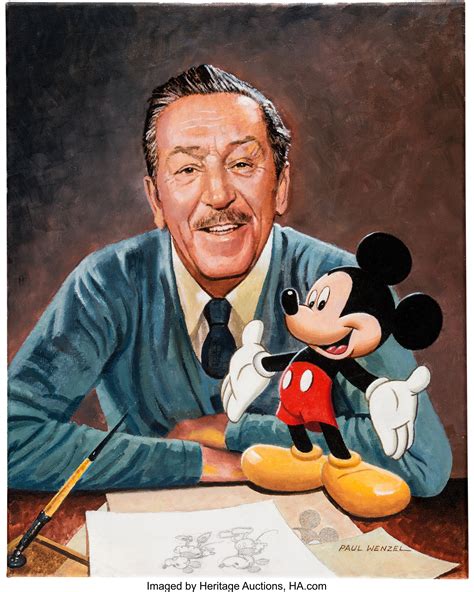 Walt Disney 1901 1966 Αμερικανός δημιουργός κινουμένων σχεδίων Η