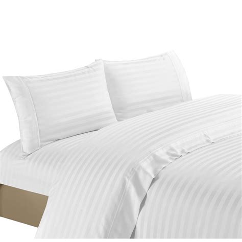 Charlton Home Harmoni 1200 Thread Count Striped 100 Cotton Sateen