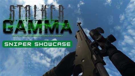 S T A L K E R Gamma All Snipers Showcase Youtube