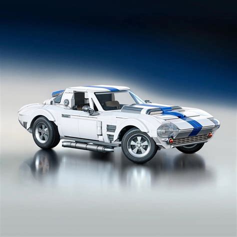 Mattel Launches Brick Shop Hot Wheels Corvette Grand Sport