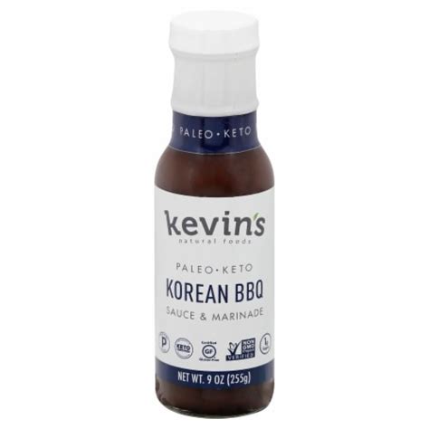 Kevins Natural Foods Marinade Sauce Korean Barbeque 9 Oz Pack Of 6