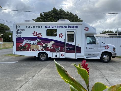 Dale Mobile Veterinary Clinic Is Ready To Visit Your Home On Windward