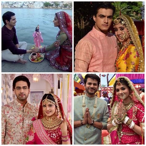 Iconic Couples Of Yeh Rishta Kya Kehlata Hai And Gangaur