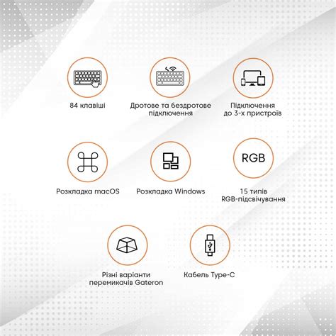 Клавіатура Keychron K2 84 Key Gateron G PRO Red Hot Swap RGB WL UA Black K2B1H Keychron