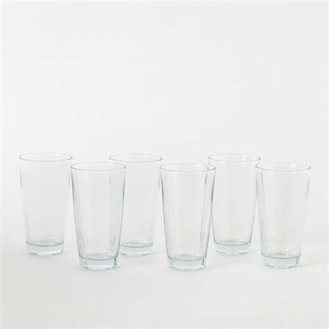 Buy Flora 6 Piece Highball Glass Set 290 Ml Online In Uae Homebox