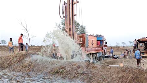 Borewell Drilling 10 Hp Motor 155 Feet Deep Boring Borewell Water