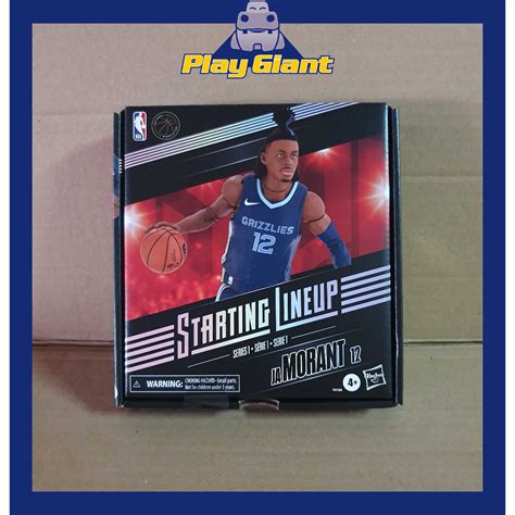 Starting Lineup Nba Series 1 Ja Morant 6 Inch Action Figure Shopee