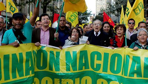 Justicia De Paz De Colombia Acredita Como V Ctima Al Partido Uni N