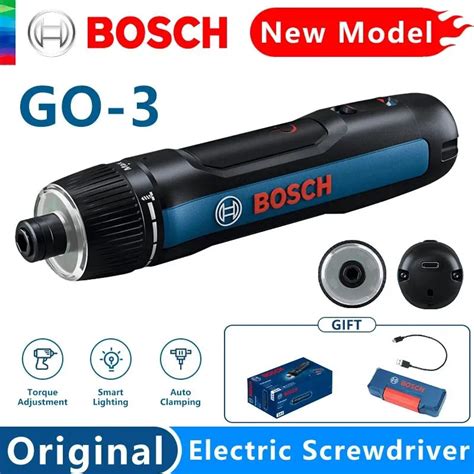 Bosch Go 3 LED электрическая отвертка аккумуляторная аккумуляторная ...