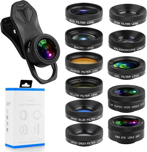 Orlegol 11 In 1 Handy Objektiv Universal Kamera Lens Amazon De