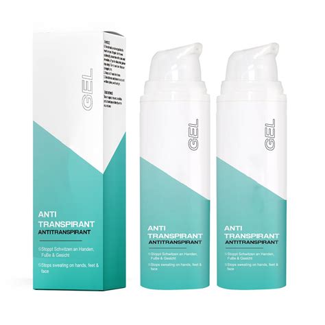 JIASONJY Antiperspirant Gel 50ml Against Sweaty Hands, Sweaty Feet and