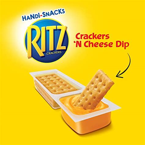 RITZ Handi-Snacks Crackers and Cheese Dip, 6 - 0.95 oz Packs- Buy ...