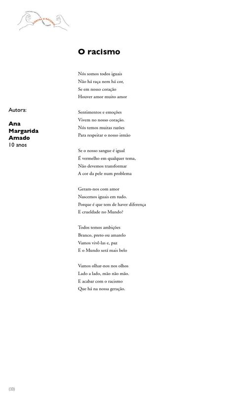 Poemas Sobre Preconceito E Racismo - RETOEDU