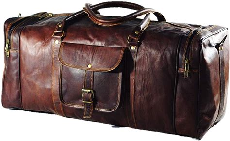 Amazon Urban Dezire 24 Inch Vintage Leather Duffel Travel Gym