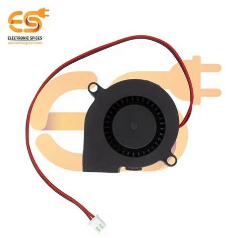 Electronic Spices DC 12V 5015 Hydraulic Centrifugal Fan with XH2.54-2P ...