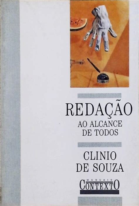 Redação Ao Alcance De Todos 1991 Clinio De Souza Traça Livraria e