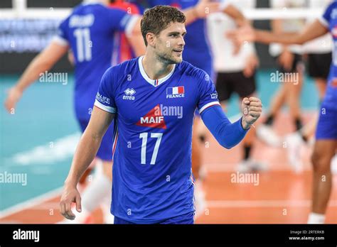 Trevor Clevenot France Volleyball World Championship Stock