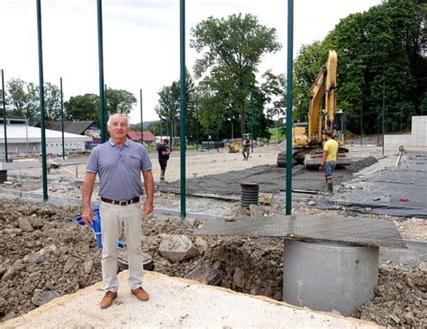 Trwa Budowa Powiatowego Centrum Sportu W Marcinkowicach Otwarcie