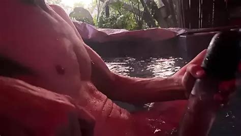 Hot Tub Stroke And Cum CC Solo XHamster