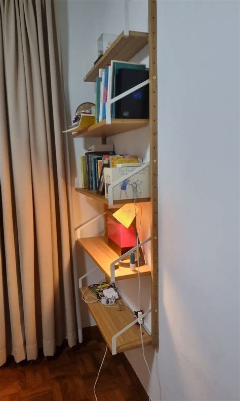 Ikea wall mounted shelves, Furniture & Home Living, Furniture, Shelves, Cabinets & Racks on ...