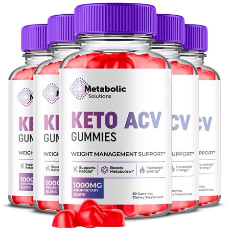 Metabolic Solutions Keto Gummies Acv 300 Gummies 5 Pack Chewswift