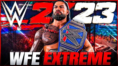 Challenging The Unknown WWE 2K23 Caw Universe Mode YouTube