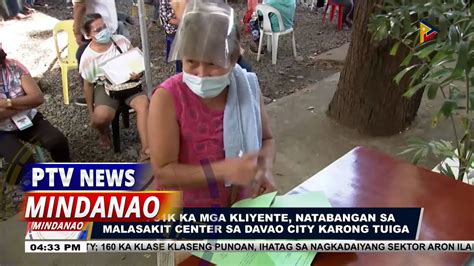 Kapin K Ka Mga Kliyente Natabangan Sa Malasakit Center Sa Davao City