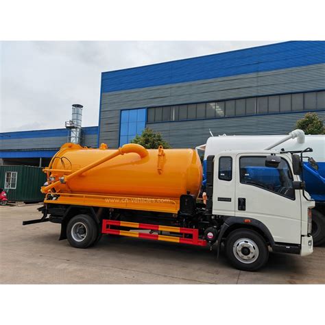 Howo Liter Vacuum Fecal Suction Truck For Sale China Howo