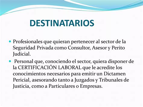 Curso Online Peritaje Judicial En Seguridad Privada PPT