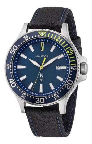 Reloj Nautica Cocoa Beach Modelo Napcbf Color De La Correa Azul