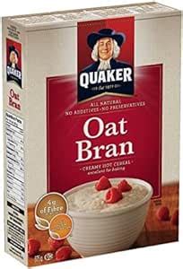 Quaker Oat Bran Hot Cereal 625 G Amazon Ca Grocery