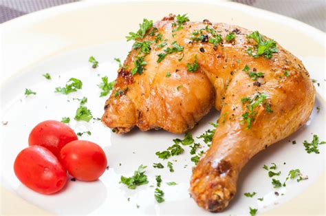 Cuartos Traseros De Pollo Al Horno